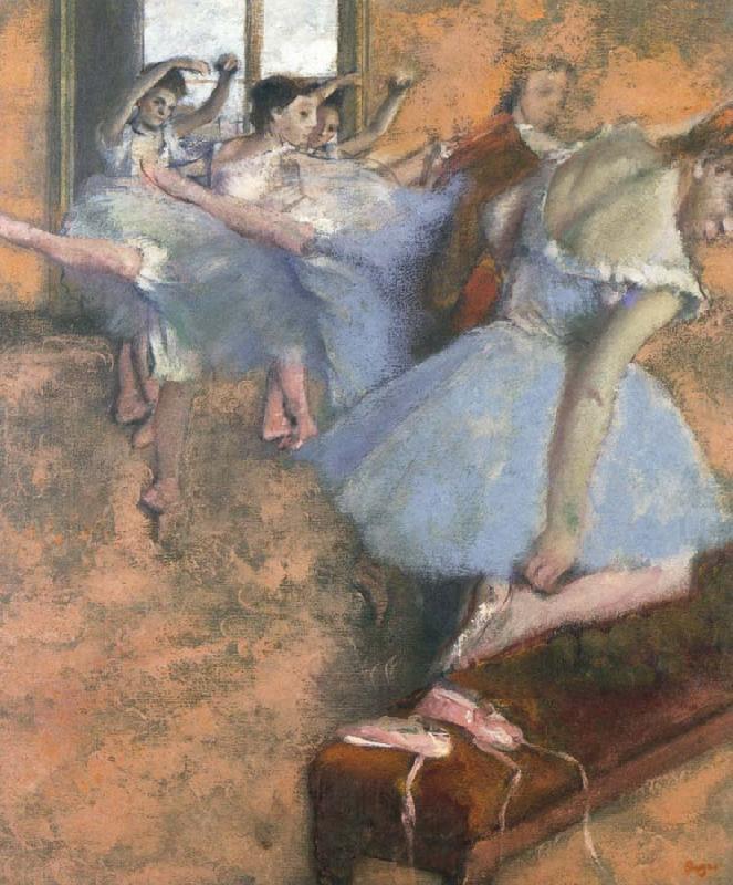 Edgar Degas Ballet class china oil painting image